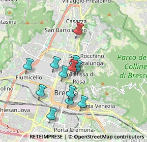 Mappa Via Carlo Pisacane, 25128 Brescia BS, Italia (1.51333)