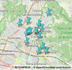 Mappa Via Carlo Pisacane, 25128 Brescia BS, Italia (1.32214)