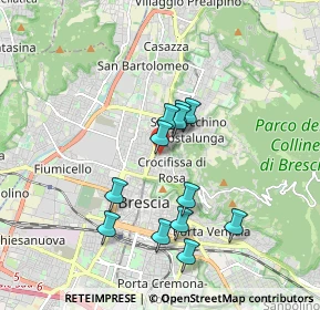 Mappa Via Carlo Pisacane, 25128 Brescia BS, Italia (1.5475)