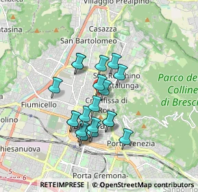 Mappa Via Carlo Pisacane, 25128 Brescia BS, Italia (1.405)