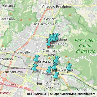 Mappa Via Ciro Menotti, 25128 Brescia BS, Italia (1.5475)