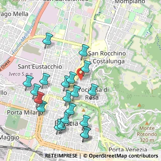 Mappa Via Ciro Menotti, 25128 Brescia BS, Italia (1.0845)