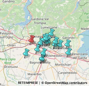 Mappa Via Carlo Pisacane, 25128 Brescia BS, Italia (9.00353)