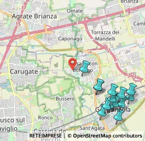Mappa Via Fulvio Testi, 20060 Pessano Con Bornago MI, Italia (2.73857)