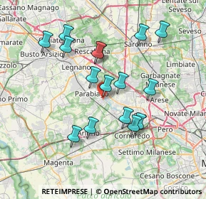 Mappa Via Monte Rosa, 20014 Nerviano MI, Italia (6.78063)