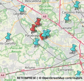 Mappa Via Monte Rosa, 20014 Nerviano MI, Italia (5.8925)