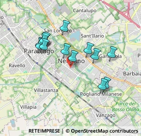 Mappa Via Monte Rosa, 20014 Nerviano MI, Italia (1.652)