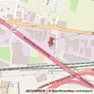 Mappa Via Padana Superiore, 111/A, 25045 Castegnato, Brescia (Lombardia)