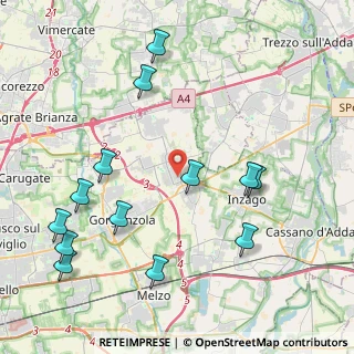 Mappa Via A. Garibaldi, 20060 Gessate MI, Italia (4.83769)