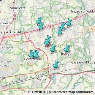 Mappa Via A. Garibaldi, 20060 Gessate MI, Italia (3.00846)