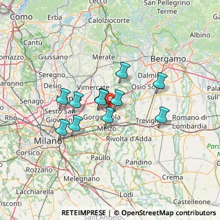 Mappa Via A. Garibaldi, 20060 Gessate MI, Italia (10.48091)