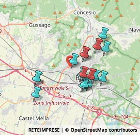 Mappa Via F. Petrarca, 25126 Brescia BS, Italia (3.06941)