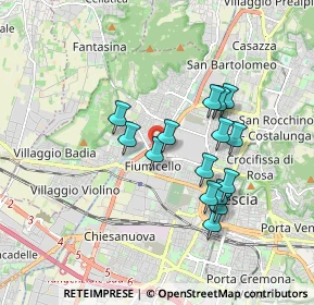 Mappa Via F. Petrarca, 25126 Brescia BS, Italia (1.52867)