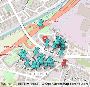 Mappa Via F. Petrarca, 25126 Brescia BS, Italia (0.216)