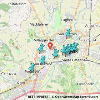 Mappa Via Giuseppe Zanardelli, 36100 Vicenza VI, Italia (1.58545)