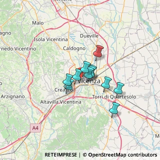 Mappa Via Giuseppe Zanardelli, 36100 Vicenza VI, Italia (4.16909)