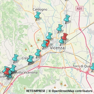 Mappa Via Giuseppe Zanardelli, 36100 Vicenza VI, Italia (6.059)