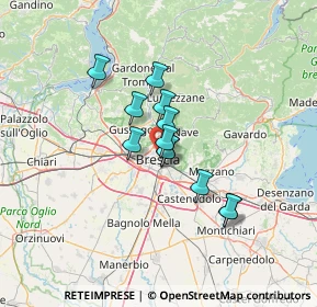 Mappa Via Nazario Sauro, 25128 Brescia BS, Italia (9.13667)