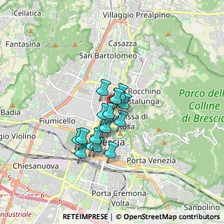 Mappa Via Nazario Sauro, 25128 Brescia BS, Italia (1.20875)