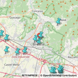 Mappa Via Nazario Sauro, 25128 Brescia BS, Italia (6.5075)