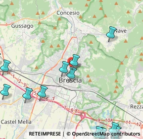 Mappa Via Nazario Sauro, 25128 Brescia BS, Italia (6.5075)