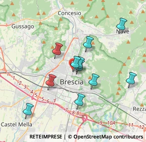 Mappa Via Nazario Sauro, 25128 Brescia BS, Italia (3.22364)