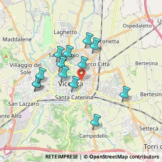 Mappa Stradella delle Cappuccine, 36100 Vicenza VI, Italia (1.70231)