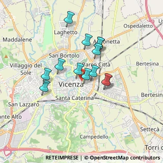 Mappa Stradella delle Cappuccine, 36100 Vicenza VI, Italia (1.41385)