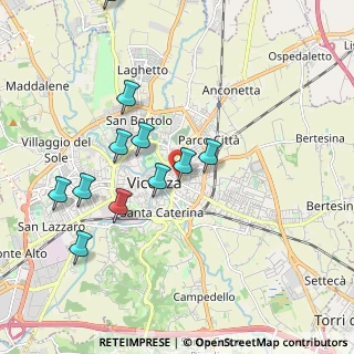 Mappa Stradella delle Cappuccine, 36100 Vicenza VI, Italia (1.94)