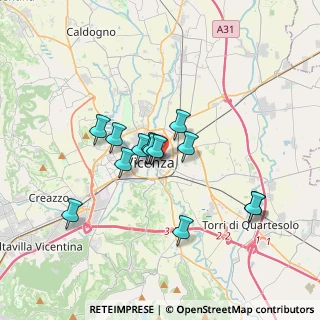 Mappa Stradella delle Cappuccine, 36100 Vicenza VI, Italia (2.87077)