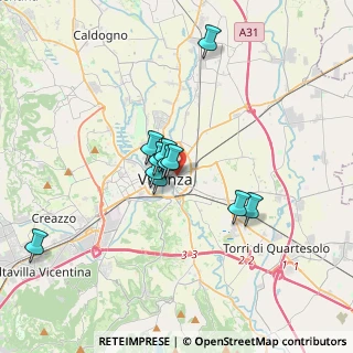 Mappa Stradella delle Cappuccine, 36100 Vicenza VI, Italia (2.67)