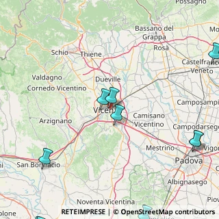 Mappa Stradella delle Cappuccine, 36100 Vicenza VI, Italia (34.05)