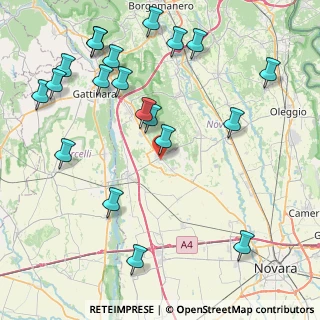 Mappa Via Don Giovanni Francione, 28073 Fara Novarese NO, Italia (10.228)