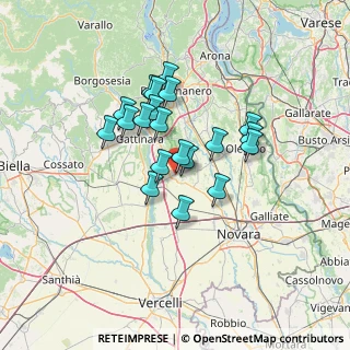 Mappa Via Don Giovanni Francione, 28073 Fara Novarese NO, Italia (10.5055)