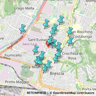 Mappa Galleria, 25128 Brescia BS, Italia (0.7555)
