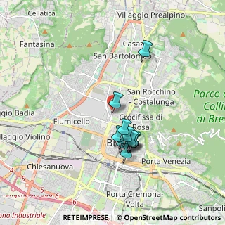 Mappa Via Monte Nero, 25128 Brescia BS, Italia (1.48833)