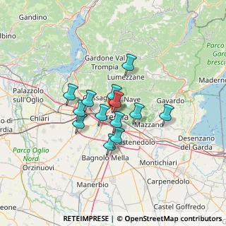 Mappa Via Monte Nero, 25128 Brescia BS, Italia (9.24769)