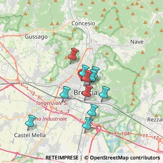 Mappa Via Monte Nero, 25128 Brescia BS, Italia (2.74909)
