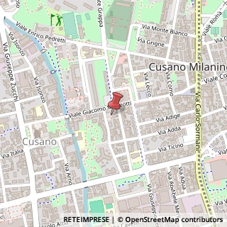 Mappa Viale Giacomo Matteotti, 35, 20095 Cusano Milanino, Milano (Lombardia)