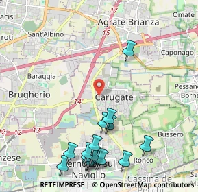 Mappa Via Sant'Andrea, 20061 Carugate MI, Italia (2.59588)