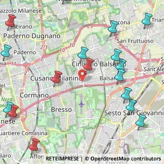 Mappa Via Giovanni Segantini, 20092 Cinisello Balsamo MI, Italia (3.01235)