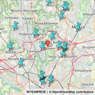 Mappa Via Giovanni Segantini, 20092 Cinisello Balsamo MI, Italia (5.0745)