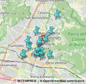 Mappa Via Luigi Settembrini, 25128 Brescia BS, Italia (1.4)