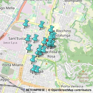 Mappa Via Luigi Settembrini, 25128 Brescia BS, Italia (0.6375)
