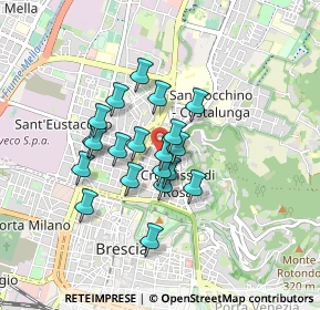 Mappa Via Luigi Settembrini, 25128 Brescia BS, Italia (0.643)