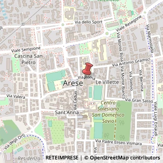 Mappa Via Roma, 7, 20020 Arese, Milano (Lombardia)