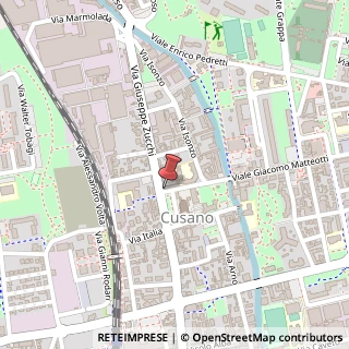 Mappa Viale Giacomo Matteotti, 34, 20095 Cusano Milanino, Milano (Lombardia)
