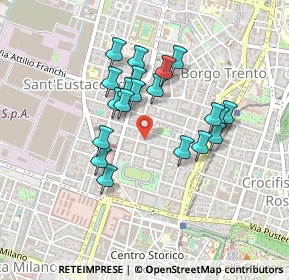 Mappa Via Monte Santo, 25128 Brescia BS, Italia (0.368)