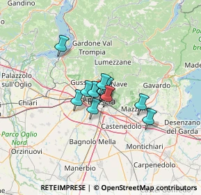 Mappa Via Monte Santo, 25128 Brescia BS, Italia (6.77417)