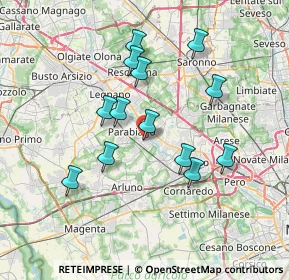 Mappa Via Marsala, 20014 Nerviano MI, Italia (6.53385)